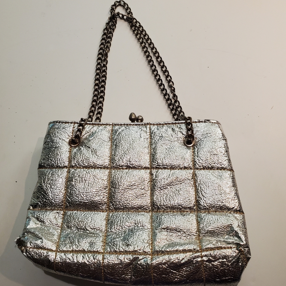 Vintage Silver Bag
